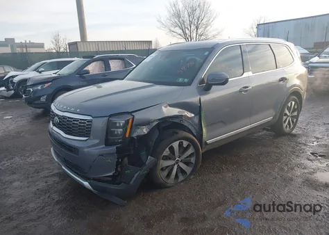2021 Kia Telluride Ex z USA, uszkodzony, nr VIN 5XYP3DHC0MG117847